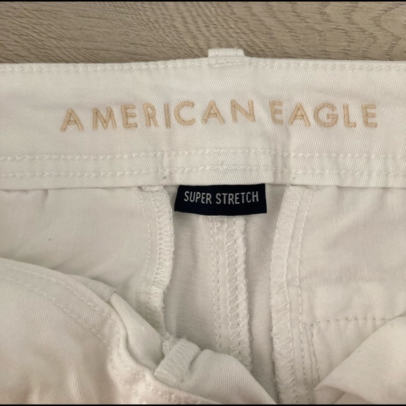 ❌SOLD American Eagle Super Stretch White Shorts - Picture 4 of 5